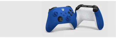 Produktbild von Microsoft QAU-00001, Gamepad, Xbox One, Xbox One S, Xbox One X, Schaltfläche Zurück, D-Pad, Menü-Taste, Modus-Taste, Schaltfläche Optionen, Schaltfläche..., Analog / Digital, Verkabelt & Kabellos, Bluetooth/USB