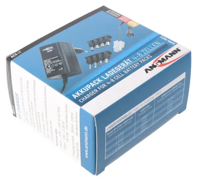 Produktbild von Ansmann Ladegerät ACS48 1001-0024 für 4,8 - 9,6 Volt Akkupacks