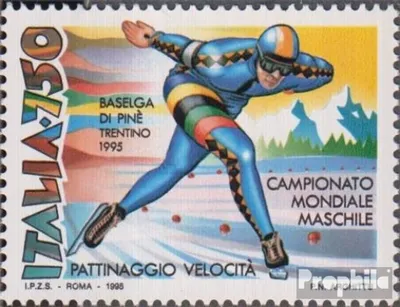 Produktbild von Briefmarken Italien 1995 Mi 2358 (kompl.Ausg.) postfrisch Eisschnellauf WM