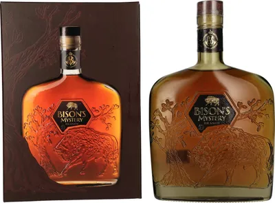 Image de Bison's Mystery Brandy 40% Vol. 0,7l en boîte cadeau