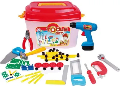 Obrázek produktu pro Sada nářadí plast 94ks v plastovém kufříku 26x18x19cm