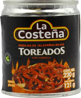 Obrázok produktu pre La Costeña Jalapeño Toreados 220 g