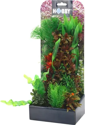 Produktbild von Hobby Plantasy Set 6 - Pflanzen-Set mit 9 künstlichen Aquarienpflanzen