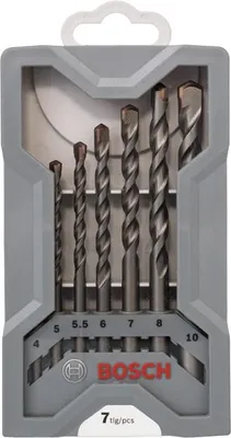 Produktbild von 7-tlg. CYL-3 Betonbohrer-Set, 4/5/5,5/7/8/10 mm