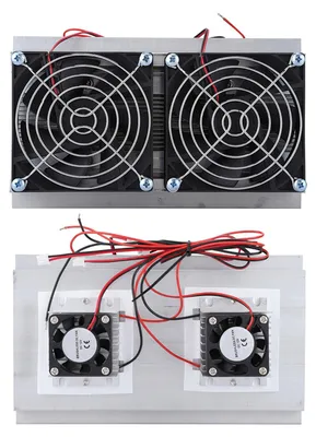 Obrázok produktu pre Súprava termoelektrického polovodičového chladiča s ventilátorom a chladičom