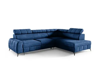 Produktbild von Schnelle Liferung 5 Tage ! Ecksofa LONDON - RECHTE SEITE Magic (Velvet 2216)