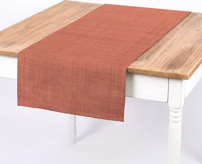 Produktbild von SCHÖNER LEBEN. Tischläufer uni terracotta meliert 40x160cm