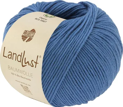 Produktbild von Lana Grossa - Landlust Baumwolle GOTS 0037 himmelblau