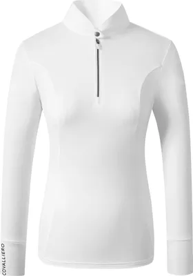 Produktbild von Covalliero Turniershirt Damen Langarm FS 2025 Shirt White S