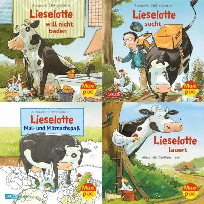 Obrázok produktu pre Maxi-Pixi-4er-Set 98: Neues von Lieselotte (4x1 Exemplar)