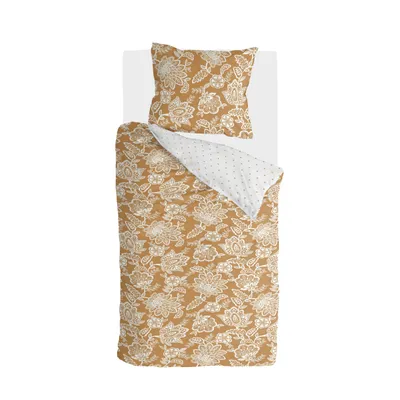 Produktbild von Walra Bettwäsche Country Love Cognac - 155x220 cm