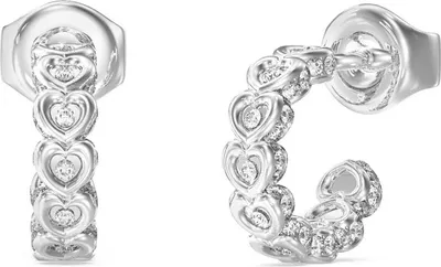 Produktbild von Ohrringen   Kreisförmig Guess Silber   Kollektion L.O.V.E. - frau