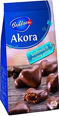 Produktbild von Bahlsen Lebkuchenherzen Akora mit Vollmilchschokolade 150g 6er Pack