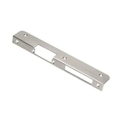 Image de Gâche équerre 32,5x227,5x2mm pour portes de chambre Portes d'entrée Gâche gauche