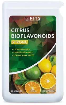 Zdjęcie produktu dla Bioflawonoidy cytrusowe 650 mg, 90 kapsułek