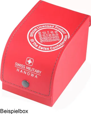 Produktbild von SWISS MILITARY HANOWA Herrenuhr Quarzuhr schwarz / hellblau onesize Herren 45 SMWGN0001180, SMWGN0001181, SMWGN0001184, SMWGN0001185, SMWGN0001186, SMWGN0001187