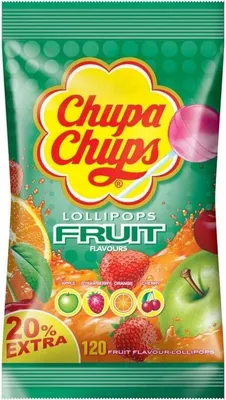 Zdjęcie produktu dla Chupa Chups Lizaki Owocowe 12 G X 120 Sztuk