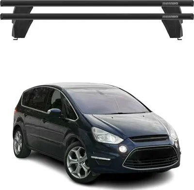 Produktbild von OMAC  Menabo Dachträger Grundträger für Ford S-Max 2006-2015 Querträger Schwarz