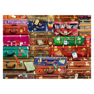Image de EUROGRAPHICS Malle de voyage puzzle 1000 pièces