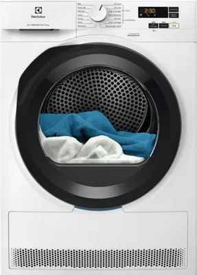 Produktbild von Electrolux 916 900 315, Freistehend, Frontlader, Wärmepumpe, Weiß, Drehregler, Rechts