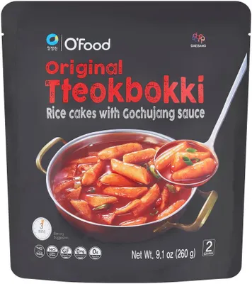 Zdjęcie produktu dla O'Food tteokbokki original 260g