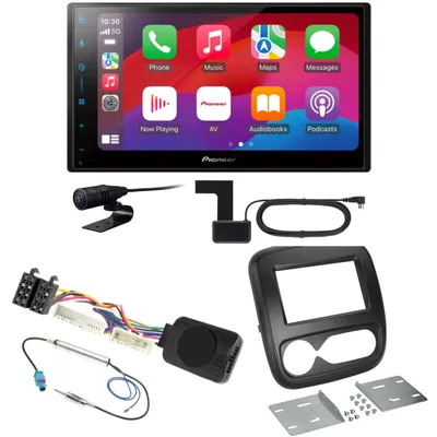 Produktbild von Pioneer SPH-DA77DAB CarPlay Android Auto DAB+ Einbauset für Fiat Talento