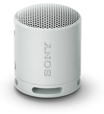 Produktbild von Sony SRS-XB100, Kabellos, A2DP, HFP, AAC, AVRCP, SBC, USB Typ-C, Tragbarer Mono-Lautsprecher, Grau, Zylinder