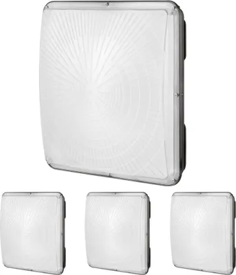 Produktbild von LED Deckenlampe 4er Set - 150W 16500LM 5000K Tageslicht - IP65 Wasserdicht - Außenbeleuchtung - Hohe Helligkeit - Einfache Installation