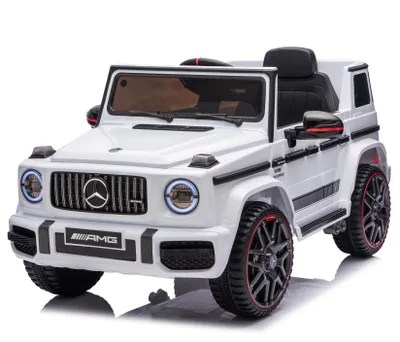 Produktbild von Mercedes G63 AMG Cabrio Kinder-Elektroauto 12V Weiß