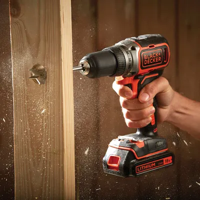 Produktbild von Black + Decker 18V Schraubendreher Bl186Kb 52Nm 2X1.5Ah Bl