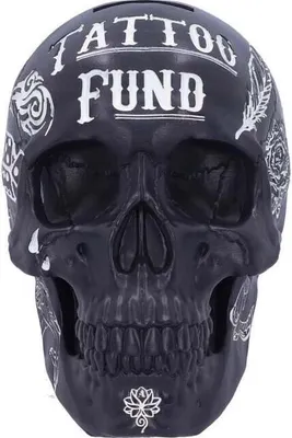 Produktbild von Nemesis Now Statue  Tattoo Fund schwarz/weiß Standard