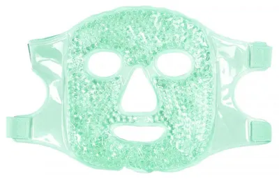 Produktbild von Verk 27201: Kühlende/wärmende Gesichtsmaske in Gelform, grün