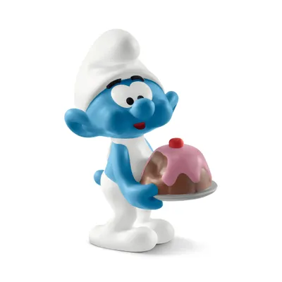 Obrázok produktu pre schleich The Smurfs Greedy Smurf, 3 rok / roky, The Smurfs, Modrá, Plast