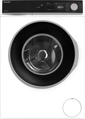 Produktbild von Waschmaschine 8kg Weiß AquaStop DoubleJet LED-Display A Sharp ES-NFA814BW1NA-DE