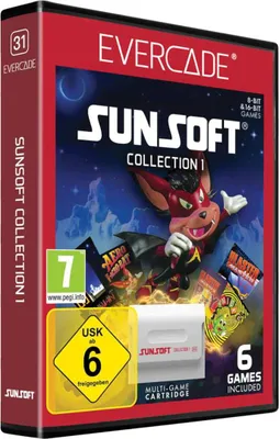 Produktbild von Blaze Evercade Sunsoft Collection 1, Evercade