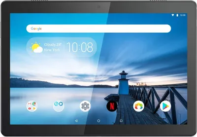 Lenovo Tab M10 Tablet, Display 10.1 Inch Full HD IPS, Qualcomm Snapdragon 450 Processor, Memory 32 GB Expandable up 256 GB, 3 RAM, WiFi + LTE, 2