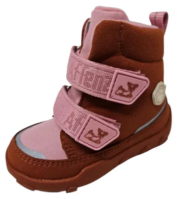 Produktbild von Affenzahn Vegan Comfy Reh Klettstiefel Braun