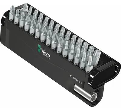 Image de Wera Bitsatz Bit-Check 30 Wood 2, coffret de 30 pièces