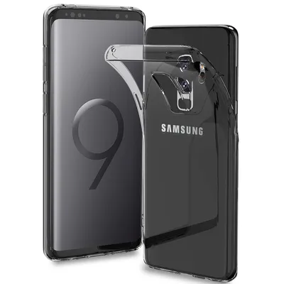 Immagine prodotto di Custodia per Samsung Galaxy S9 Plus Cover protettiva SM-G965 6.2 pollici Custodia sottile Custodia per cellulare in TPU flessibile Clear Thin Antiurto
