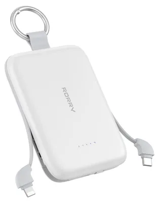 Productafbeelding van RORRY CharmGo 10000mAh Powerbank, Compacte powerbank met PD 30W snelladen