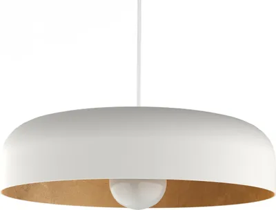Produktbild von Zylindrische Pendelleuchte im Blatt-Design 40 cm breit 16 cm hoch