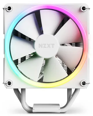 Zdjęcie produktu dla NZXT T120 RGB - Chłodzenie powietrzem procesora - (dla: LGA115x Socket, LGA1200, LGA1700, AM4, AM5) - aluminium i miedź - 120 mm - biały (RC-TR120-W1)
