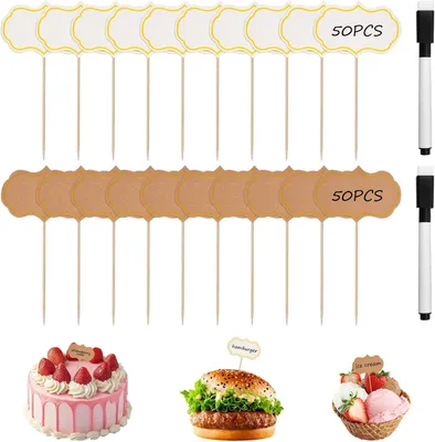 Immagine prodotto di Piattini per buffet – Segnaposto per formaggi – Bandierine