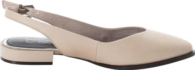 Produktbild von MARCO TOZZI Damen Pumps mandelförmige Spitze Leder Slingback 2-29408-42, Größe:37 EU, Farbe:Beige