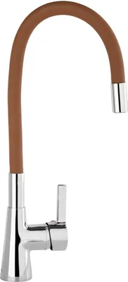 Zdjęcie produktu dla Bateria kuchenna Flexible, brązowa, bateria wodna, bateria zlewozmywakowa, bateria mieszająca