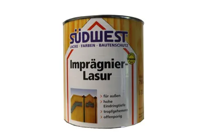 Produktbild von SW Imprägnierlasur J20 Holzlasur Dünnschichtlasur 0901 farblos 750ml