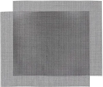 Produktbild von Famanu BBQ Grillmatten 36 x 42 cm - Wiederverwendbare, hitzebeständige Backmatten für Grill und Ofen