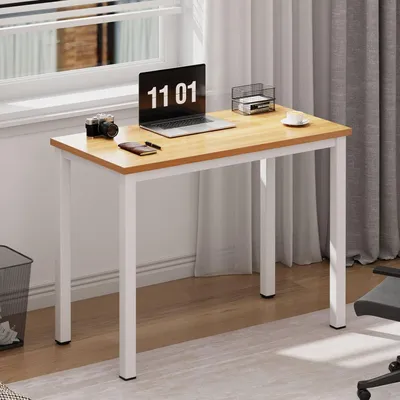 Obrázek produktu pro Malý počítačový stůl 80x40 cm PC stůl Kancelářský stůl Domácí kancelář Rohový stůl