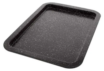 Rechteckige Kuchenform, Kohlenstoffstahl, Antihaft, 38,5x27x2 cm