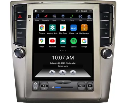 Produktbild von Für VW Passat CC B6 B7 9.7" Touchscreen Android Autoradio GPS Navi CarPlay